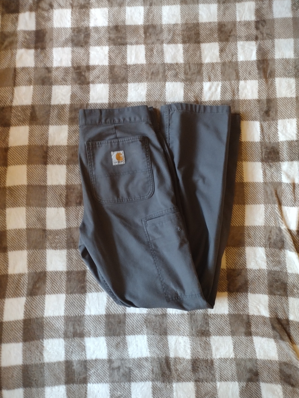 Carhartt Men's Cargo Pants in Dark Gray